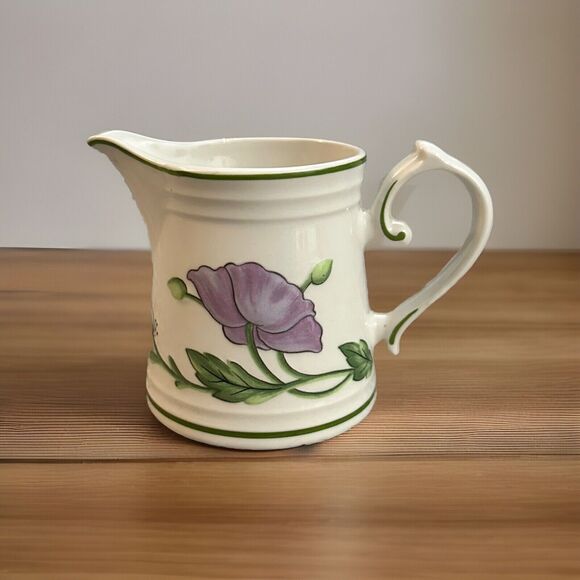 Villeroy & Boch Amapola Handled Creamer & Sugar Set - Picture 3 of 5